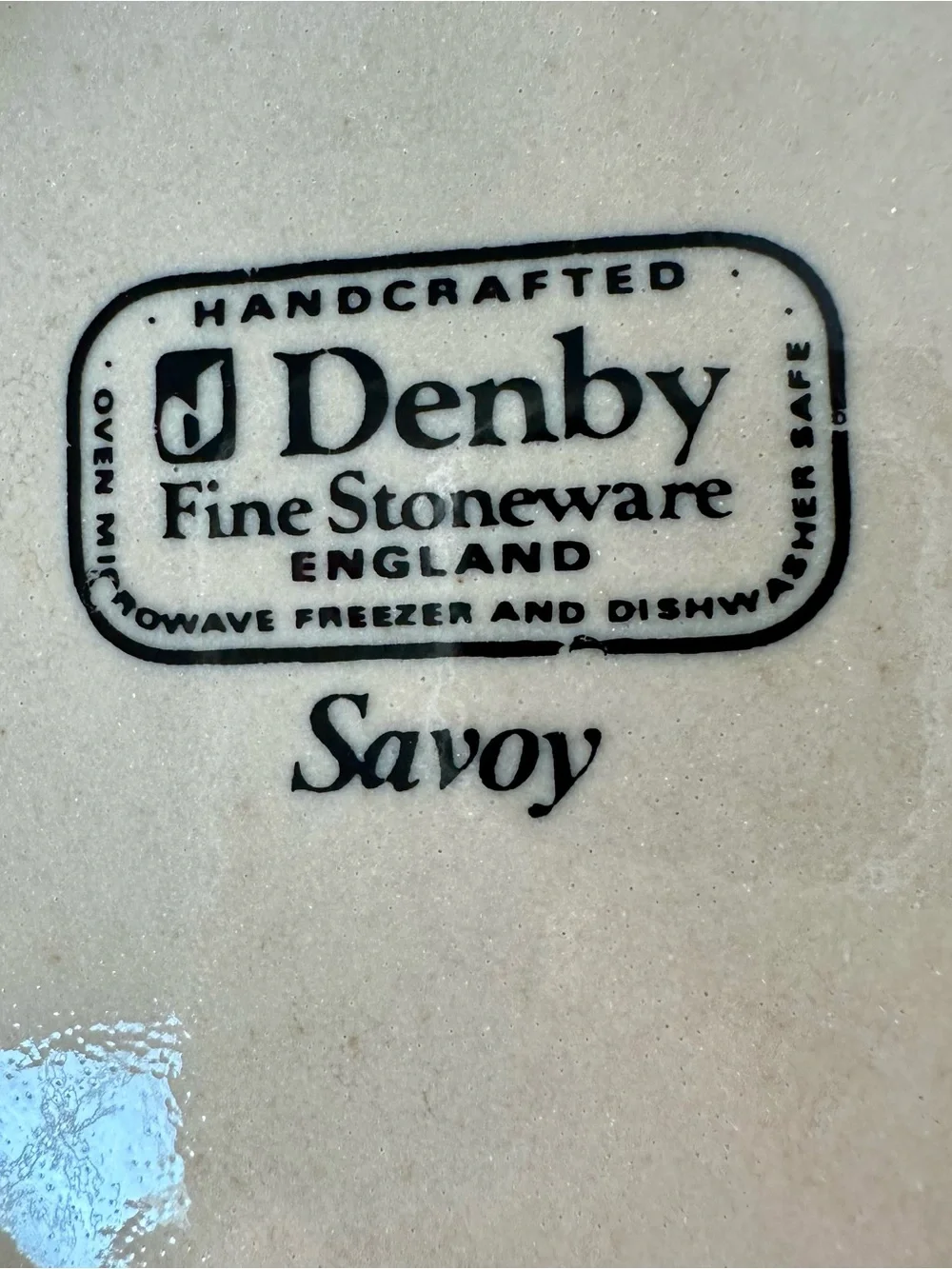 Vintage Denby Savoy Fine Stoneware 6